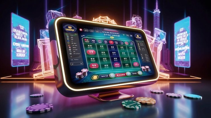 Antarmuka permainan Domino QQ di platform cobblemon dengan tampilan kartu dan meja permainan